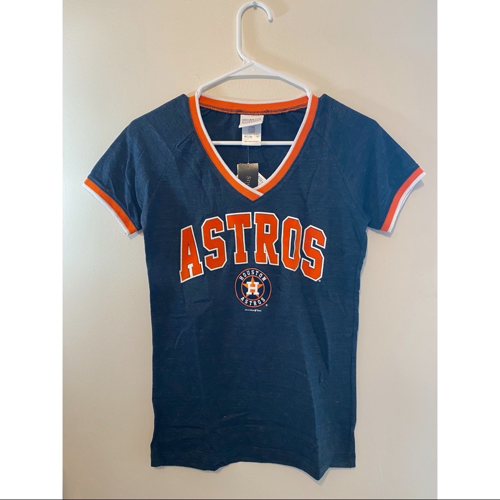 NWT Official Merch Houston Astros Women’s Tee, S